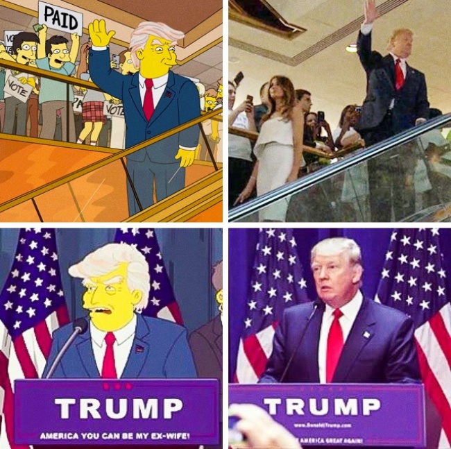 The Simpsons Predicting Donald Trump’s Victory