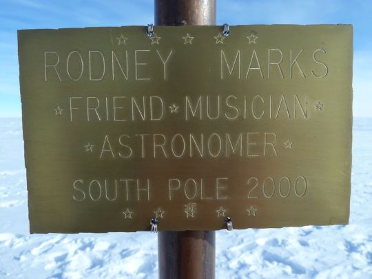Rodney Marks Plaque