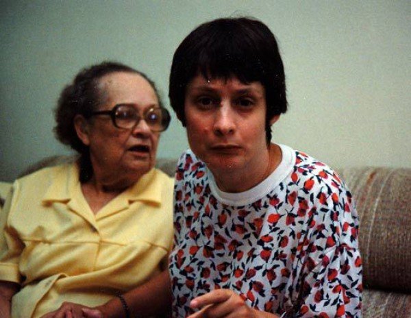 With Mother Dorothy Irene Wiley