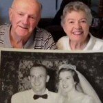 Couple Eats 60-Year-Old Wedding Cake On Their Anniversary