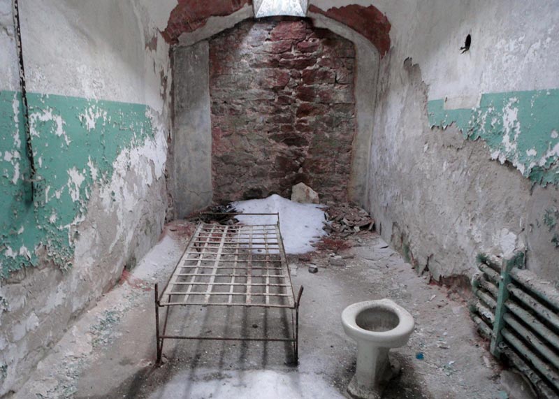 Cell In Eastern State Penitentiary